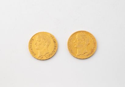 FRANCE, Consulat (1799-1804)
Deux pièces...