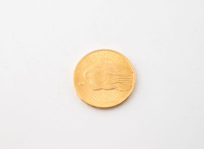 ÉTATS-UNIS
Une pièce de 20 Dollars américains,...