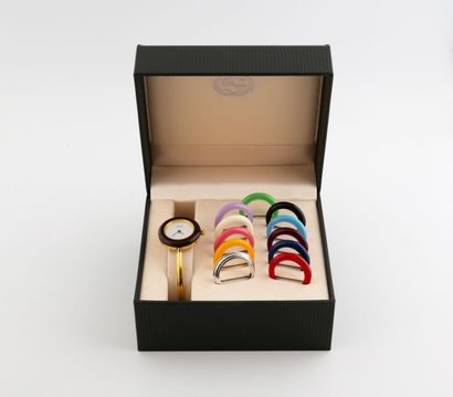 GUCCI, Timepieces
Ladies' wristwatch in gilt...