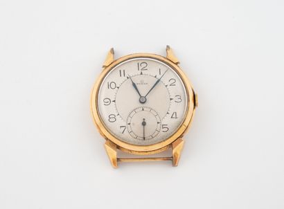 OMEGA
Yellow gold (750) round men's watch...
