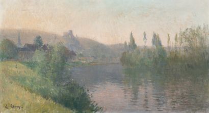 Eugène CLARY (1856-1929)
La Seine au pied...