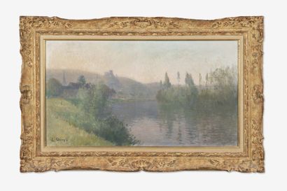 Eugène CLARY (1856-1929)
La Seine au pied...