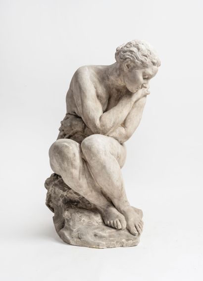 After Aimé-Jules DALOU (1838-1902)
Bather...
