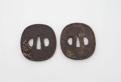 JAPON - Epoque EDO (1603 - 1868), XIXe siècle
Deux...