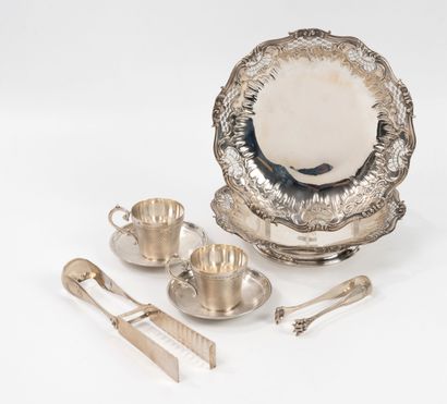 Silver lot (950 / Minerve) comprising:
-...