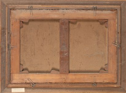 Eugène CLARY (1856-1929)
Le pont enjambant...