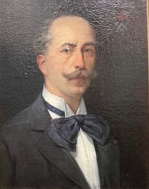 Tibulle Marie FURCY de LAVAULT (1847-1915)
Autoportrait...