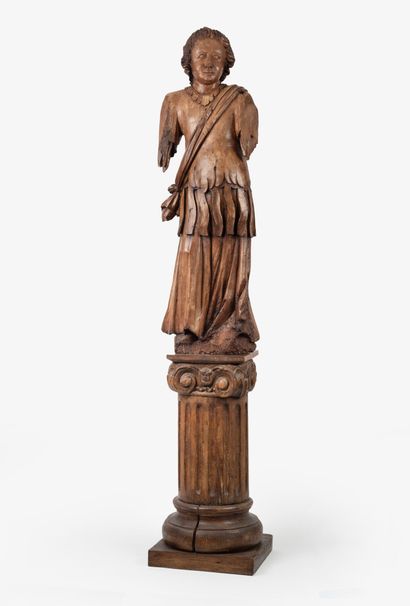 Saint Personnage. 
Statue in ceramic or resin...