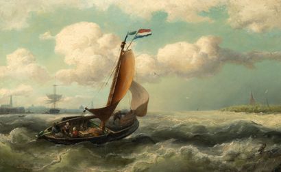 Nicholaas RIEGEN (1827-1889)
Mer houleuse...