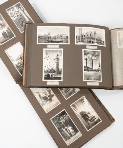 Fort lot de photographies de voyages, d'études...