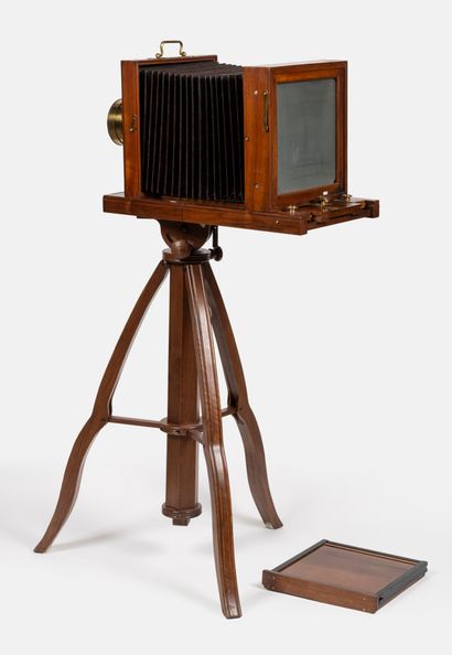 Chambre photographique, dite au collodion,...