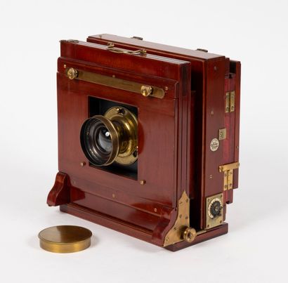 Chambre photographique, dite à coffret, en...
