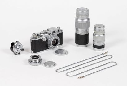 Ensemble de matériel photographique Leitz...