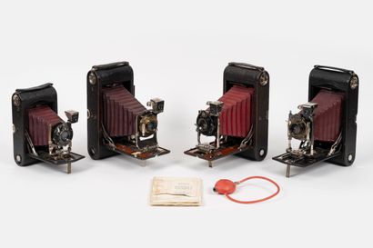 Set of SEVEN miscellaneous Kodak bellows...
