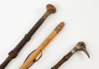 Three rods:
- one Makila.
Wooden shaft, finished...