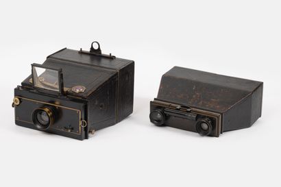 Set of TWO miscellaneous binocular cameras.
-...