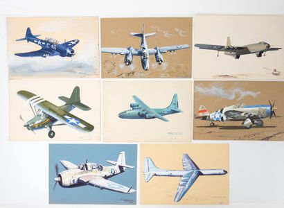 Jean NOËL
Eight American aircraft, including...