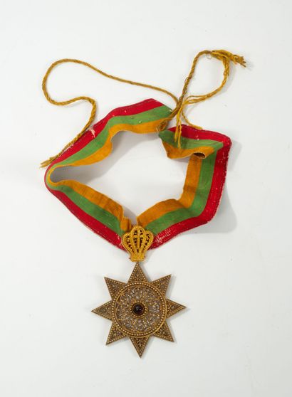 ETHIOPIA
Order of the Star.
Commander's jewel...