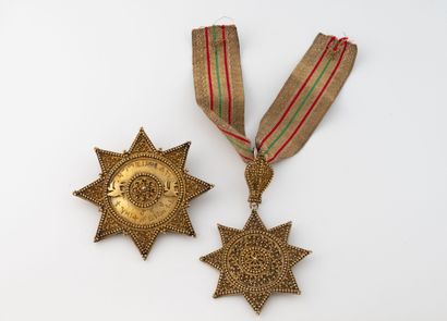 ETHIOPIA
Order of the Star.
Grand Officer's...