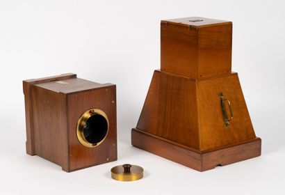 Set of TWO photographic enlargers:
- one...