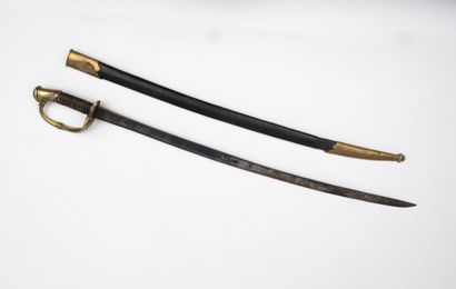 FRANCE, 19th century
Infantry officer's saber,...