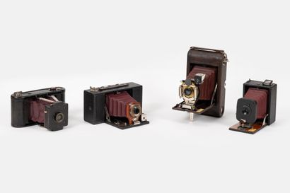 Set of SEVEN miscellaneous Kodak bellows...