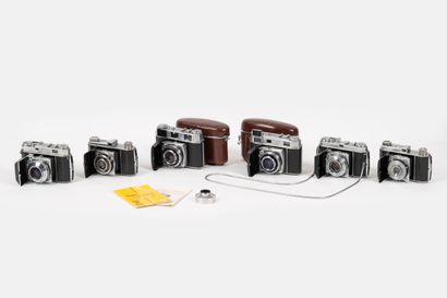 Ensemble de SIX appareils photographiques...