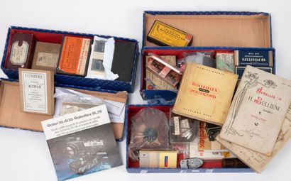 Important set of photographs, documents and...