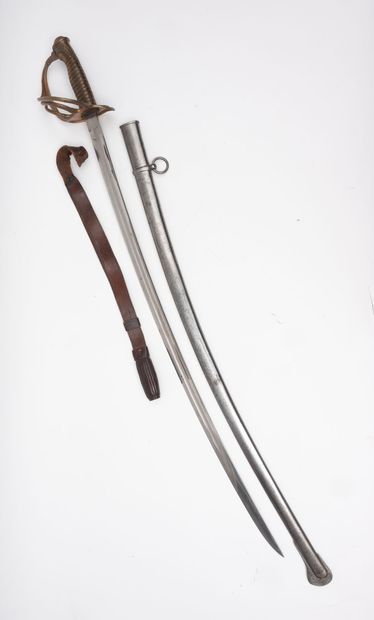 FRANCE
Heavy cavalry officer's saber. Model...