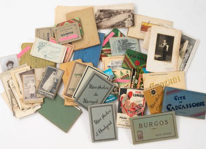 Fort lot de photographies de voyages, d'études...
