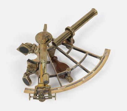A. HURLIMMANN, Paris.
Sextant à lunette de...