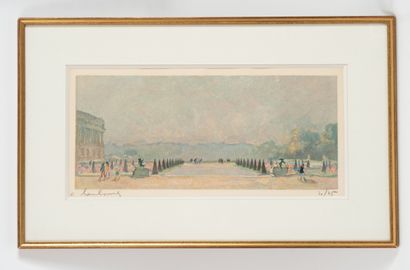 André HAMBOURG (1909-1999)
Les jardins de...