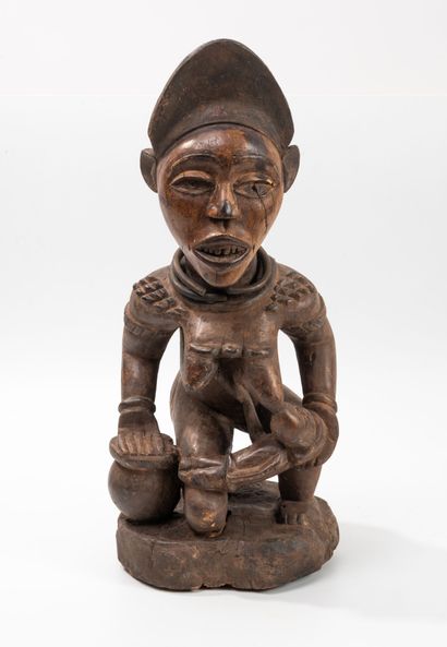 Statue de style Bakongo.
République Démocratique...