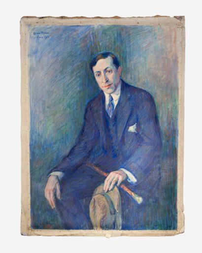 Axel HAARTMAN (1877-1969)
Portrait of a man,...
