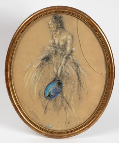 Louis ICART (1888-1950)
La cruche cassée...