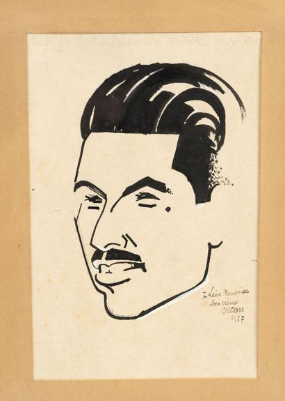 Bernard BÉCAN (1890-1943)
Portrait of Léon...