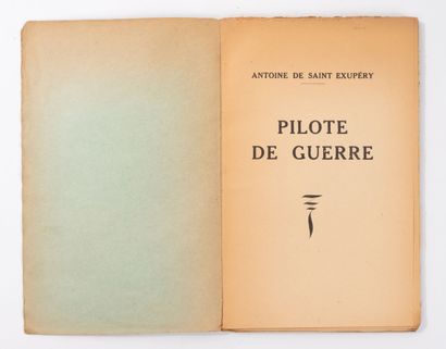 SAINT-EXUPERY (Antoine de)
Pilote de Guerre.
Édition...