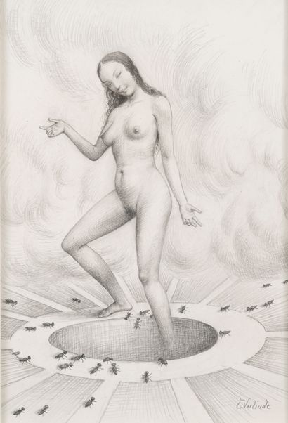 Claude VERLINDE (1927-2020)
Vérité du puits,...
