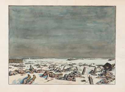 Pierre LADUREAU (1882-1975)
The wounded after...