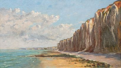 Jules SAINT-SAENS (1875-1969)
Cliff in the...