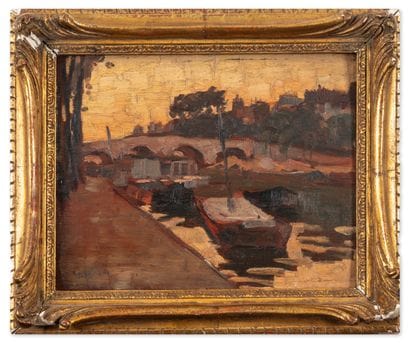 Auguste Louis LEYMARIE (1880-1958)
Pont Marie...