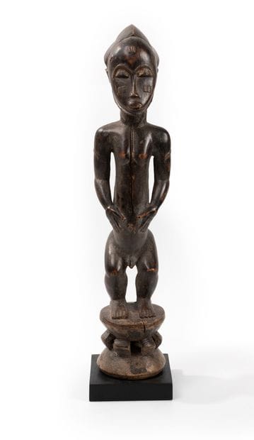 Statue de style Baoulé.
Côte d'Ivoire.
H....