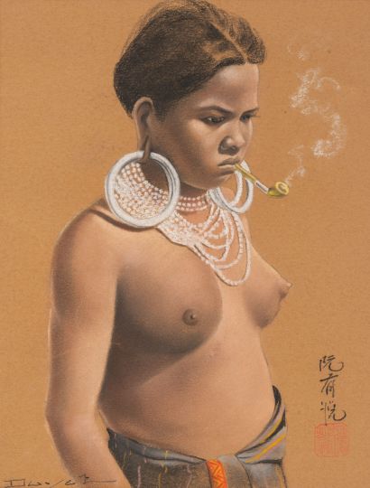 Nguyen Huu DUYET (XXème siècle)
Portraits...