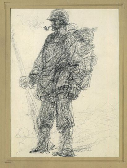 Bernard NAUDIN (1876-1946)
Le poilu de la...