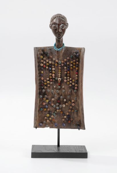 Masque Gouro.
Côte d'Ivoire.
H. : 39 cm.

Provenance...