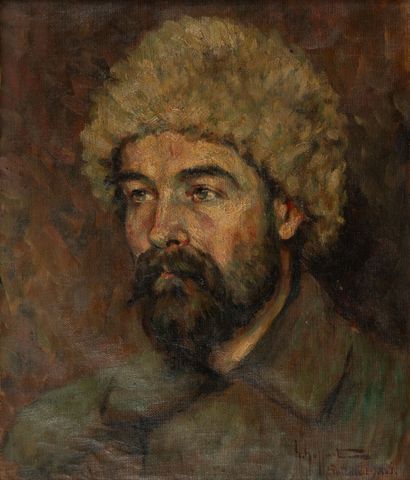 Georges GOFFART (1891-1974) 
Portrait of...