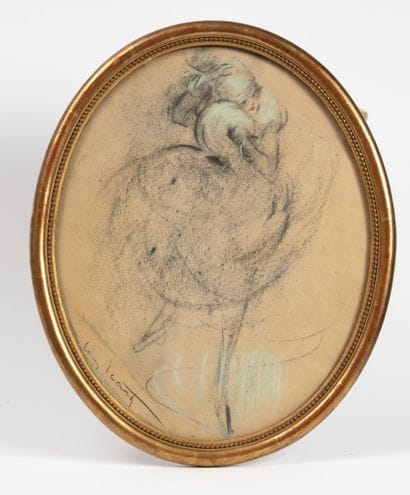 Louis ICART (1888-1950)
La cruche cassée...