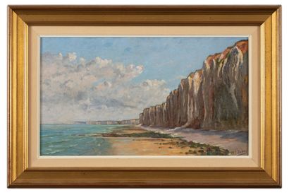 Jules SAINT-SAENS (1875-1969)
Cliff in the...