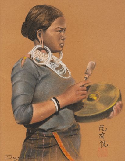 Nguyen Huu DUYET (XXème siècle)
Portraits...