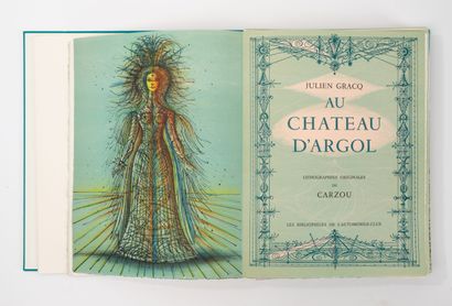 [CARZOU Jean]-GRACQ (Julien)
Au Château d'Argol....